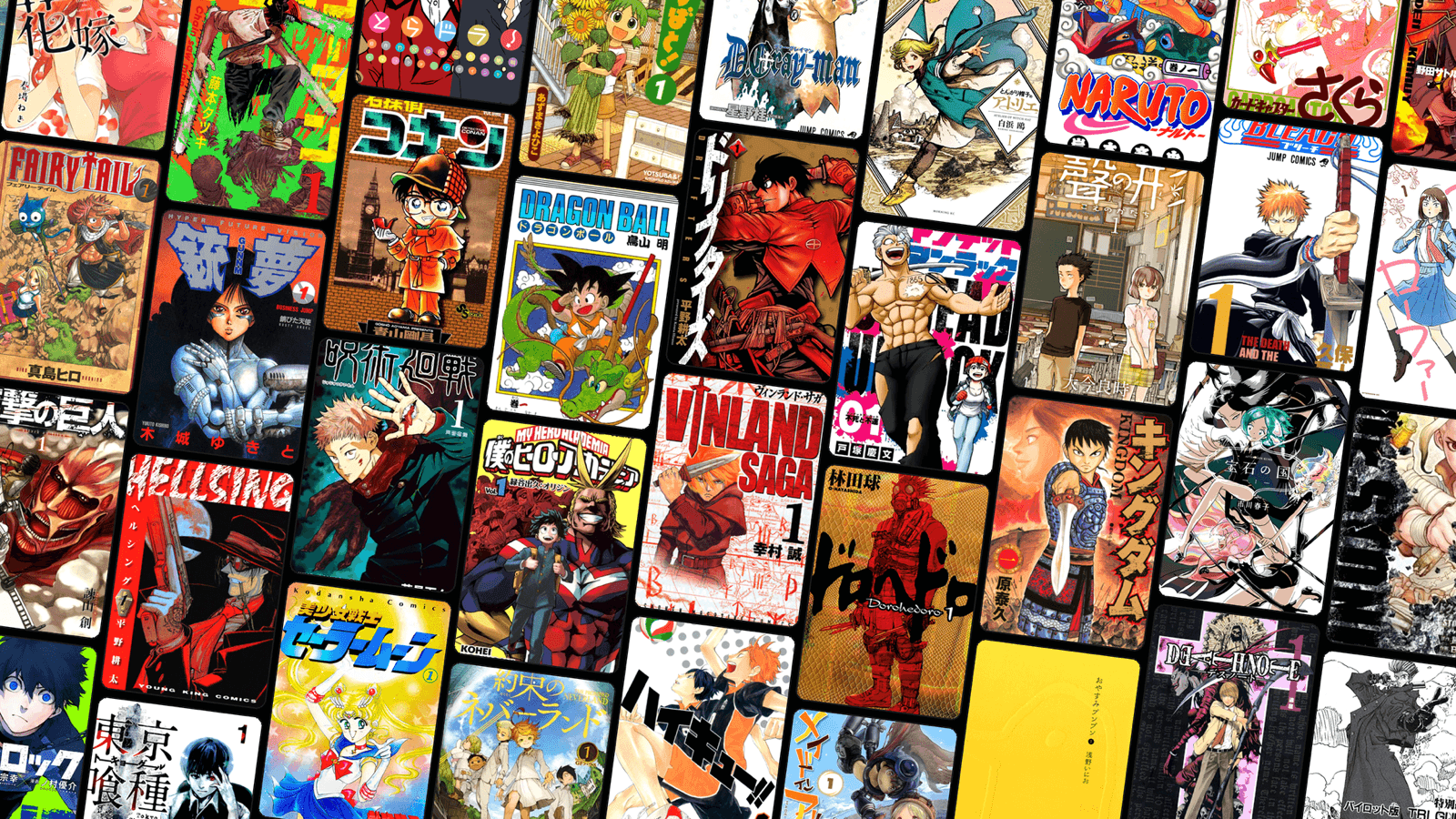 Manga cover art